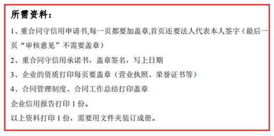 倒計(jì)時(shí)2天！守合同重信用申報(bào)這4個(gè)資料要這么做才行！