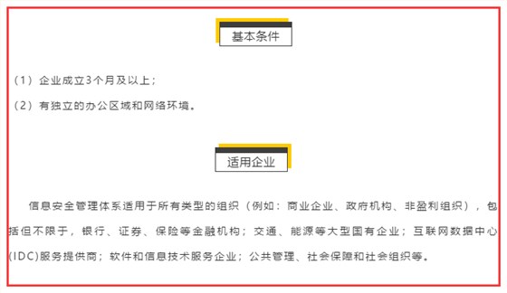 ISO27001認證條件很簡單，這些企業(yè)都適合！放心吧！