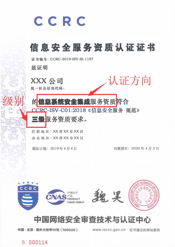 CCRC認證其8個認證方向的證書都是一樣的嗎？卓航解答