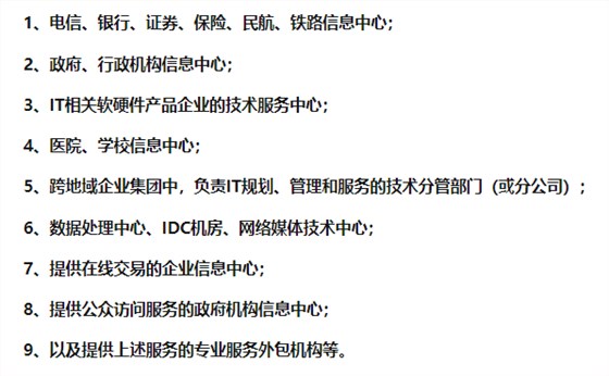 這9類主體適合申報(bào)ISO20000認(rèn)證！認(rèn)證分享