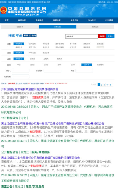 做安防資質(zhì)認(rèn)證能接怎樣的項(xiàng)目？有作用嗎？能中標(biāo)嗎？