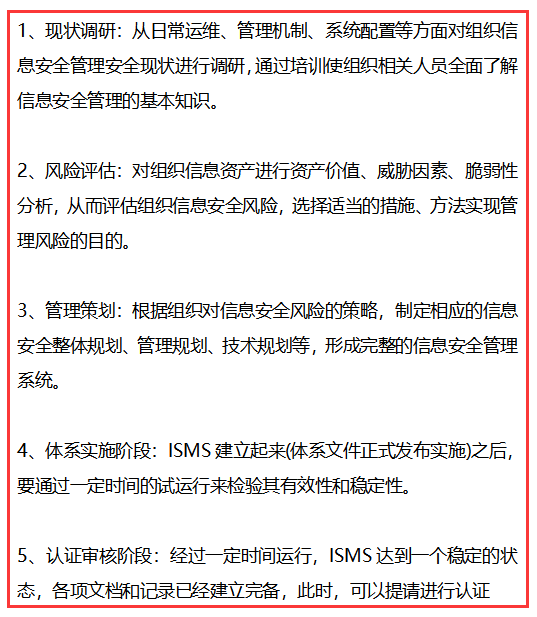 做信息安全管理體系認(rèn)證，需經(jīng)歷這5個階段！卓航老師提醒