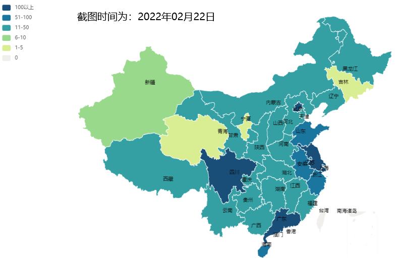 CS證書數(shù)量全國區(qū)域分布情況！